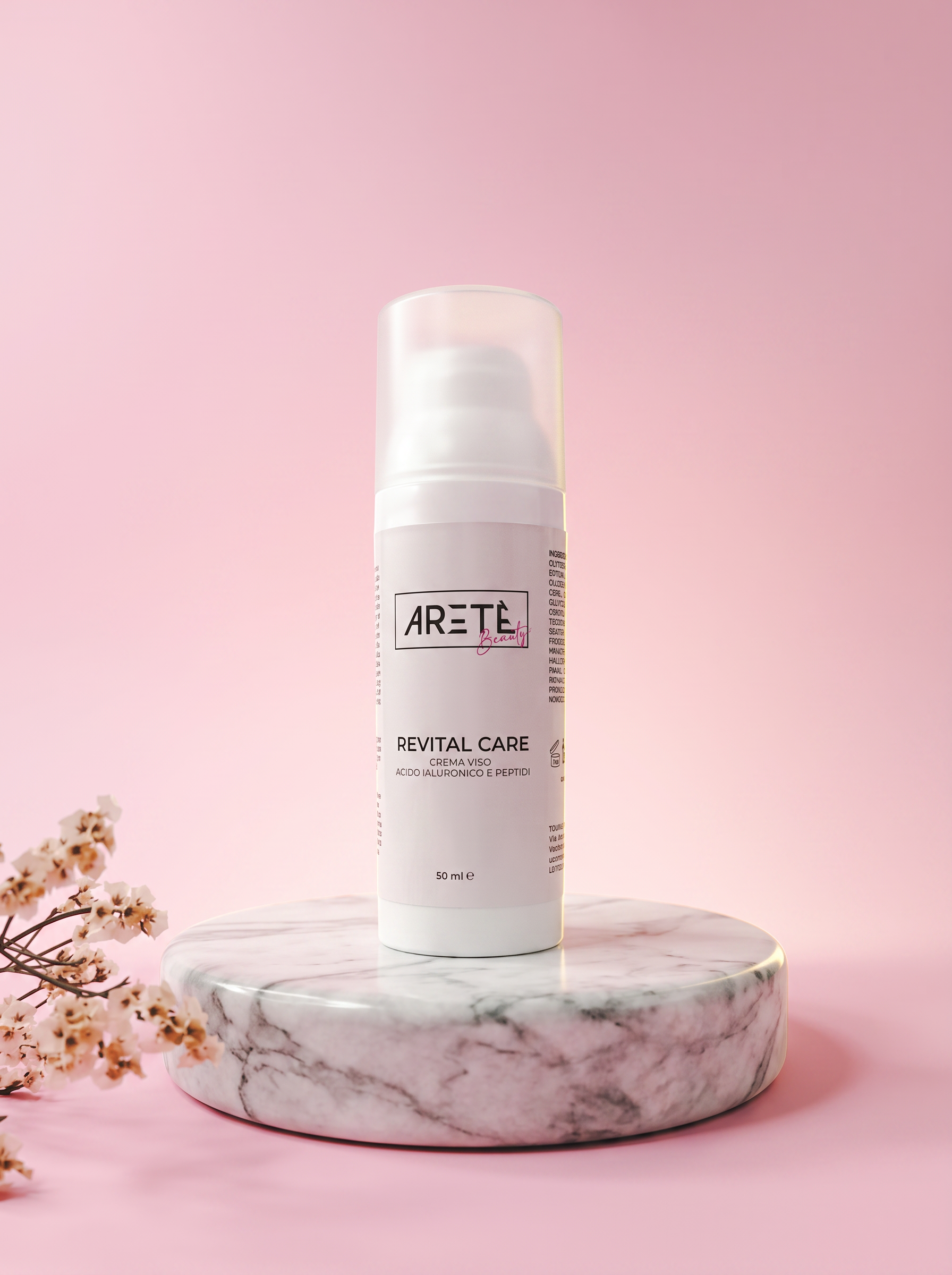 Revital Care – Crema Viso con Acido Ialuronico e Peptidi